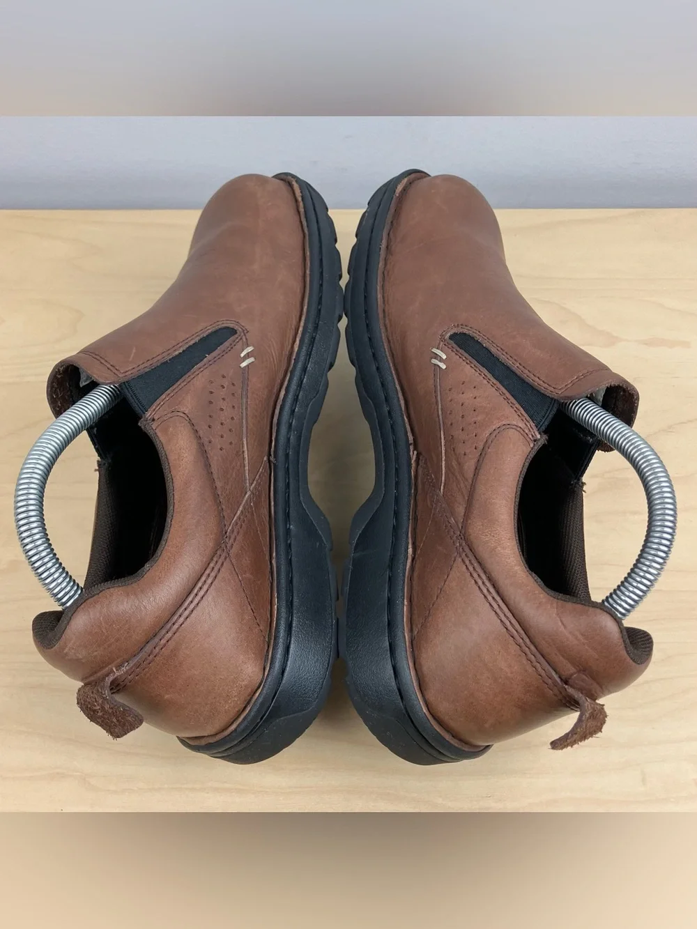 Merrell Men’s Size 8.0 World Legend 2 Brown Leather Casual Slip On Loafers